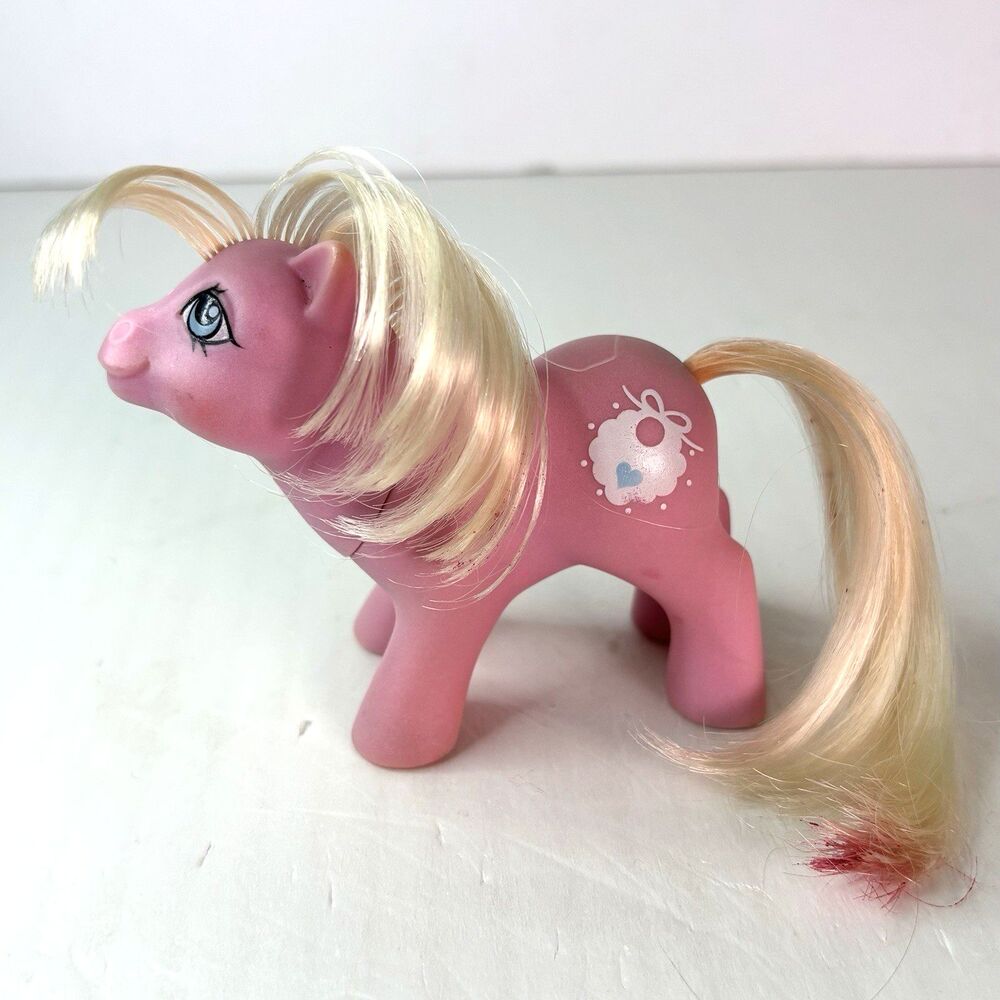 My Little Pony MLP G1 Baby Tiddly Winks Figure 1985 Hong Kong Vintage 80s